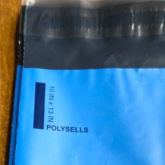 Blue Polymailers 25 ct. 10x13 - Picture 3 of 6
